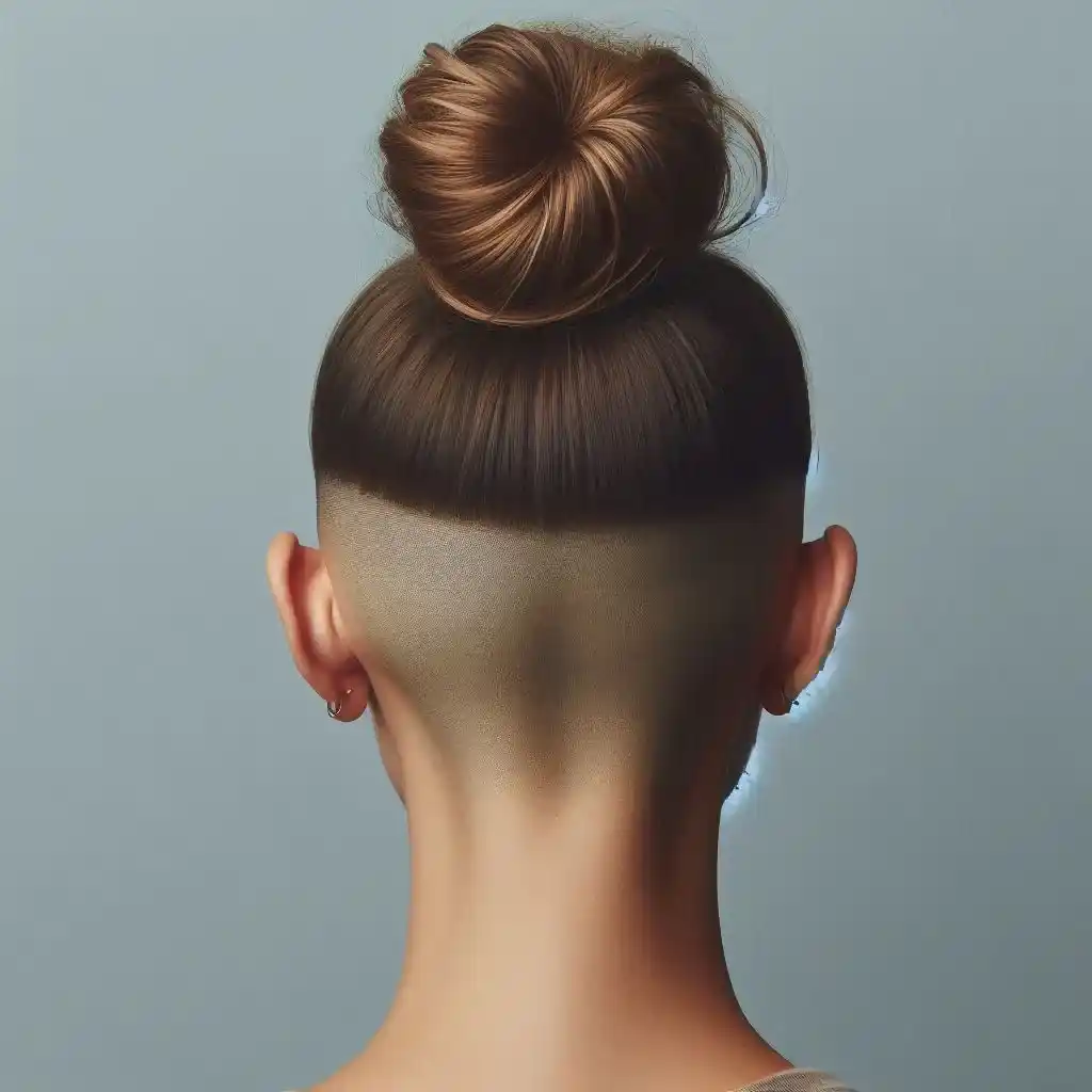  Undercut with Top Knot