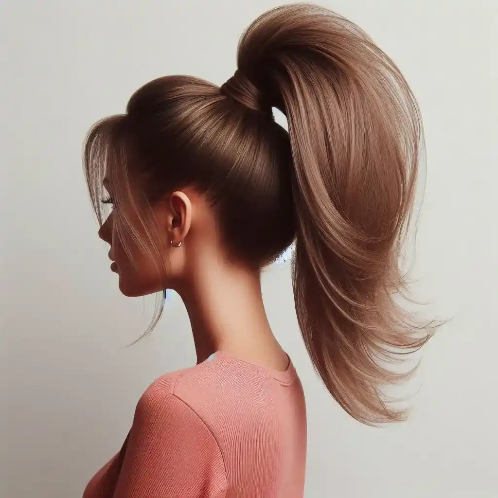 Voluminous Ponytail 