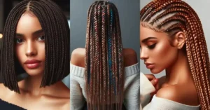 Trendy and Simple Braided Hairstyles for Black Women