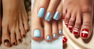 Simple Winter Toe Nails Easy DIY Designs for a Chic Look