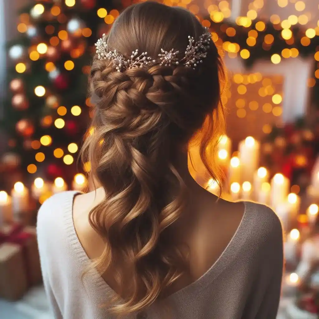 Braided Half-Up Crown