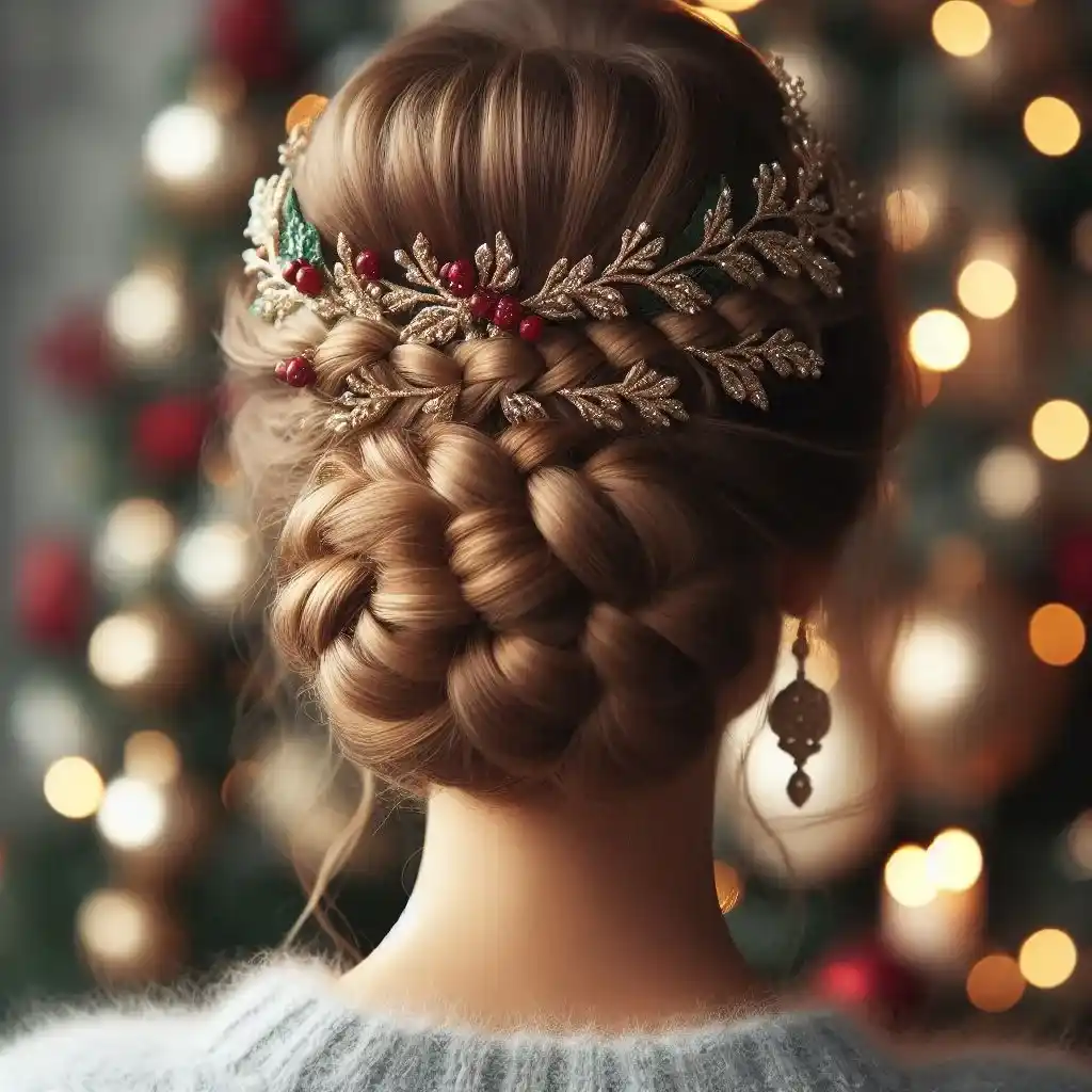 Crown Braid Updo