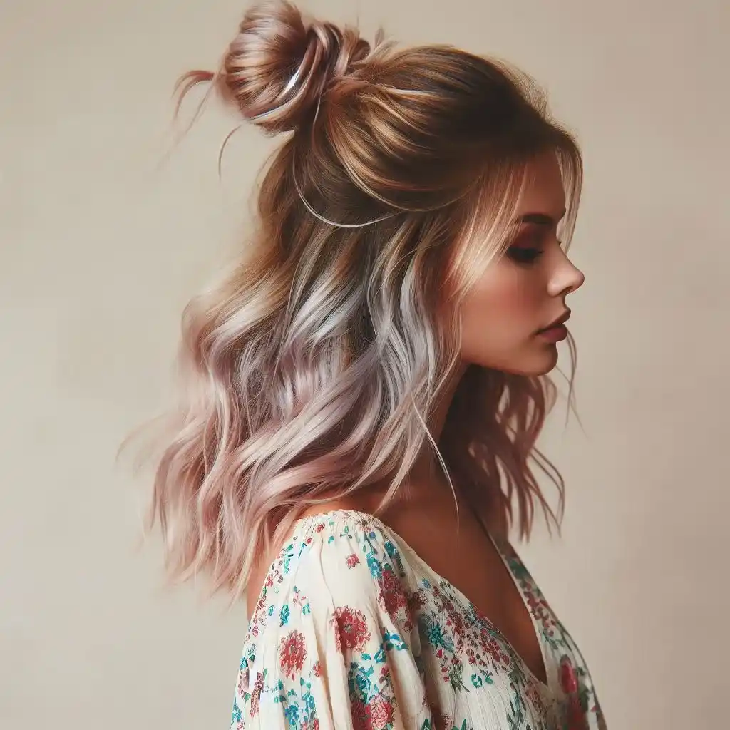 Half-Up Top Knot