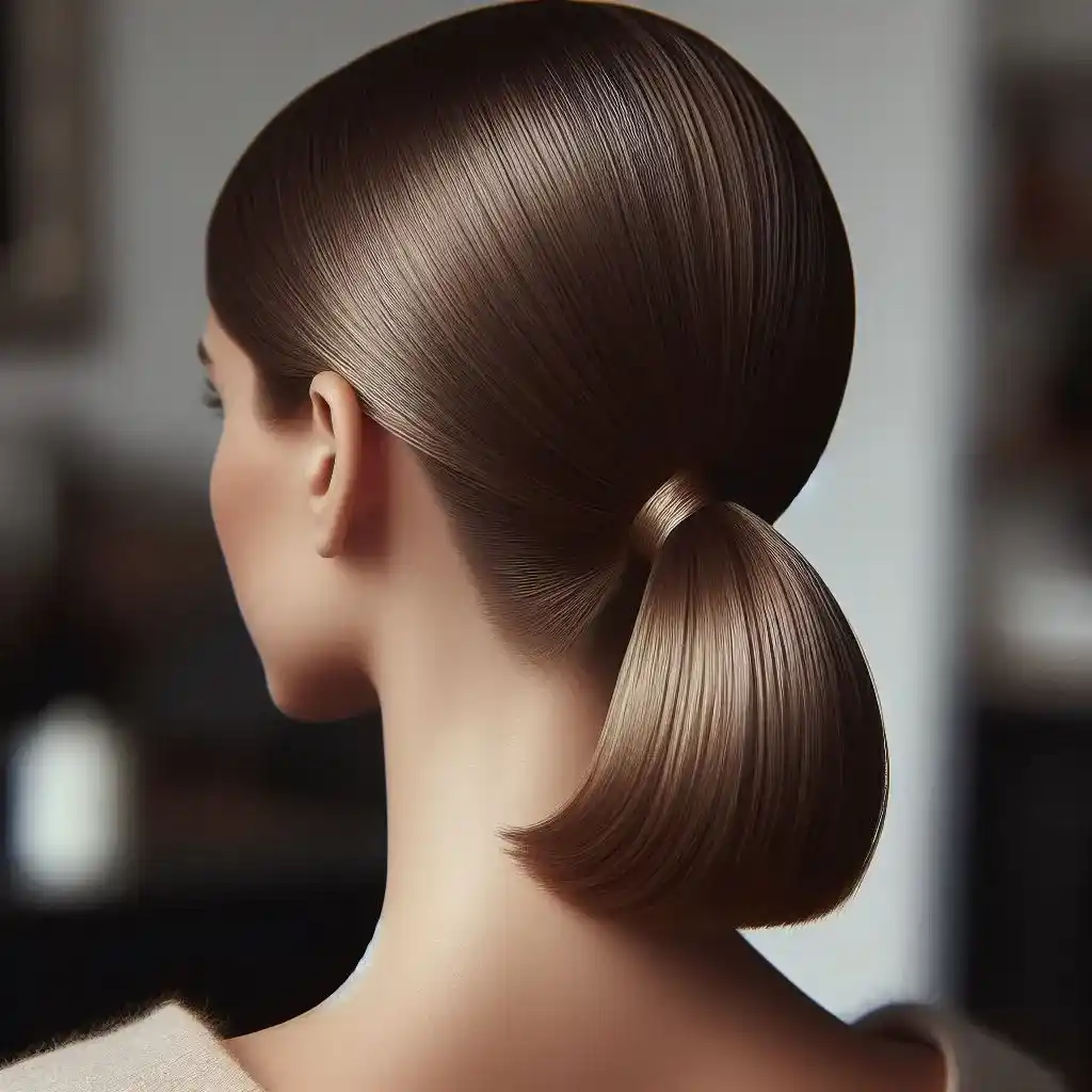 Low Sleek Ponytail 