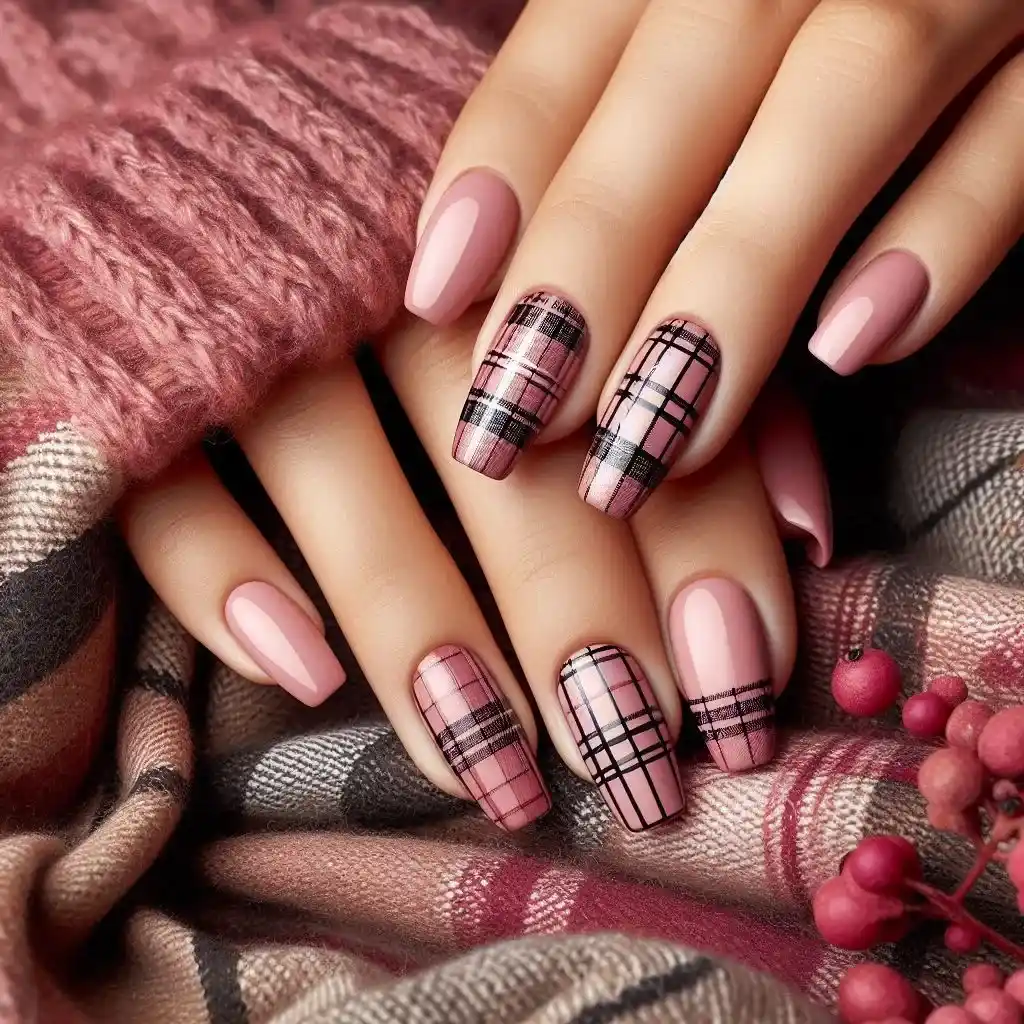 Pink Plaid Patterns