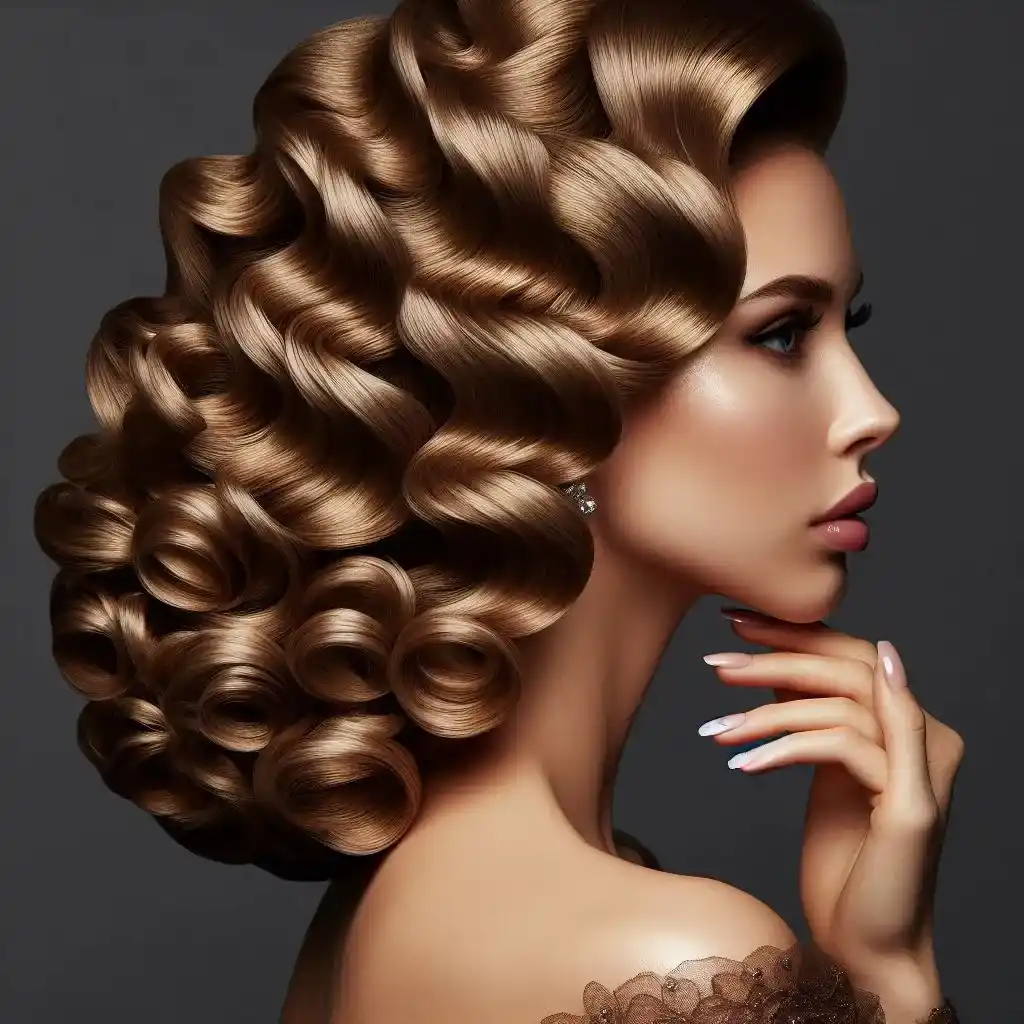 Retro Glam Curls