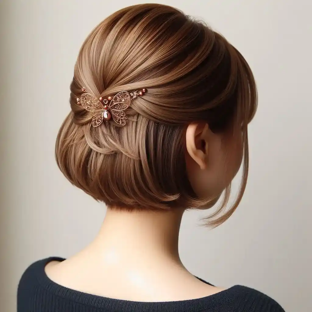 Twisted Half-Updo