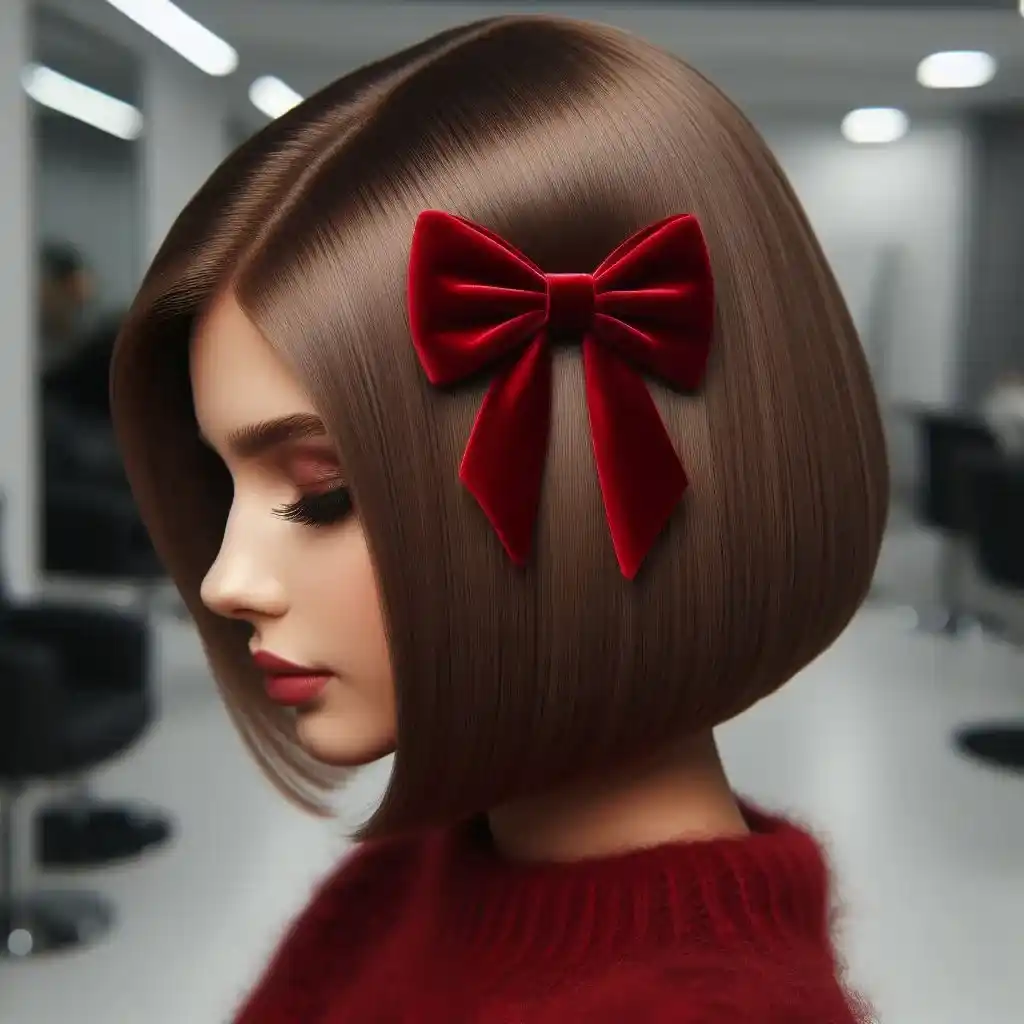 Velvet Bow Bob