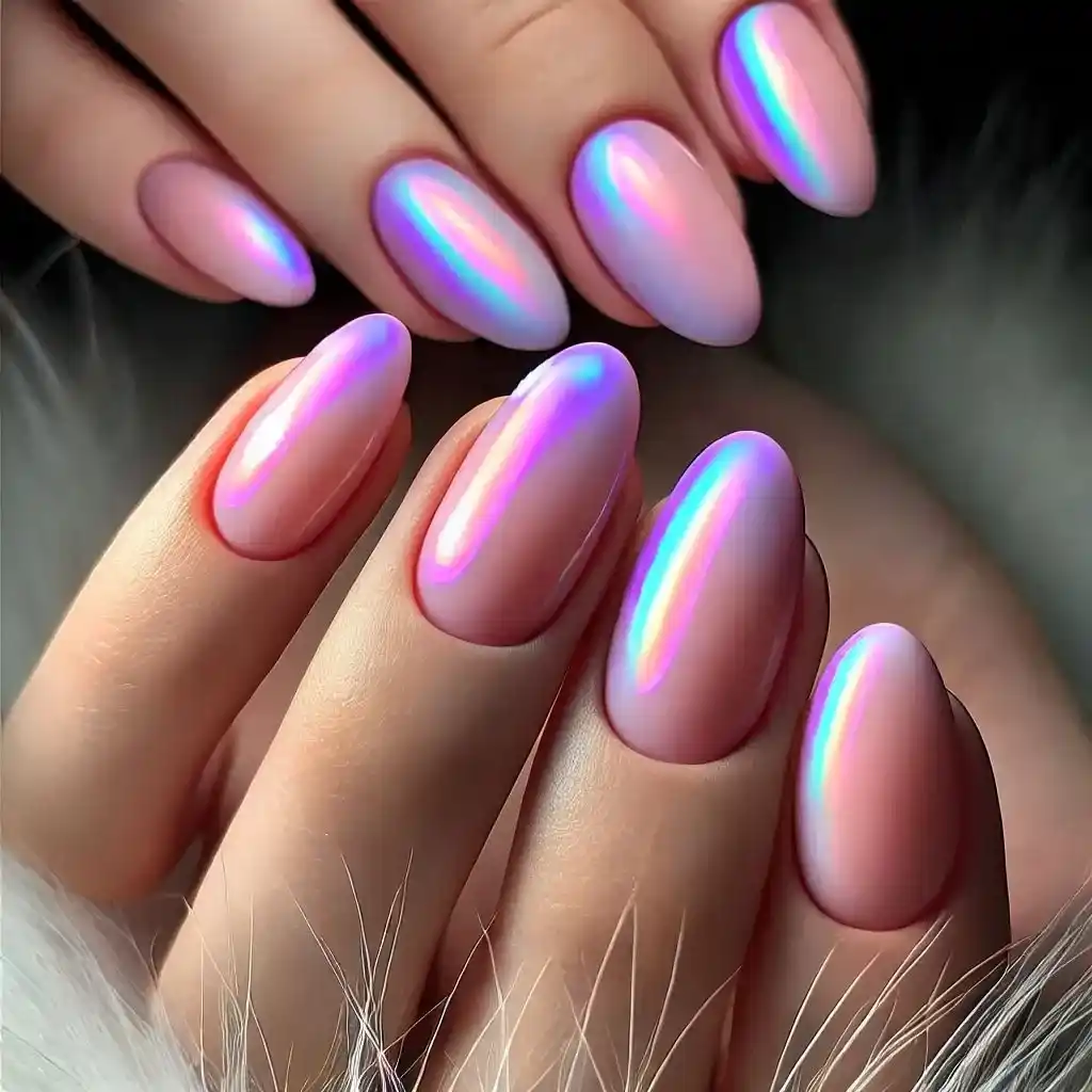 Aura-Inspired Nails