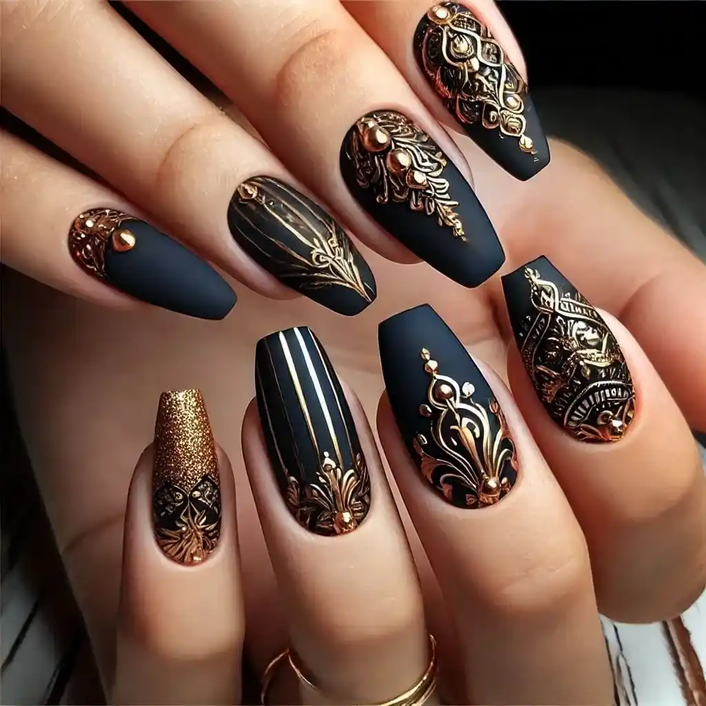 Black and Gold Luxe