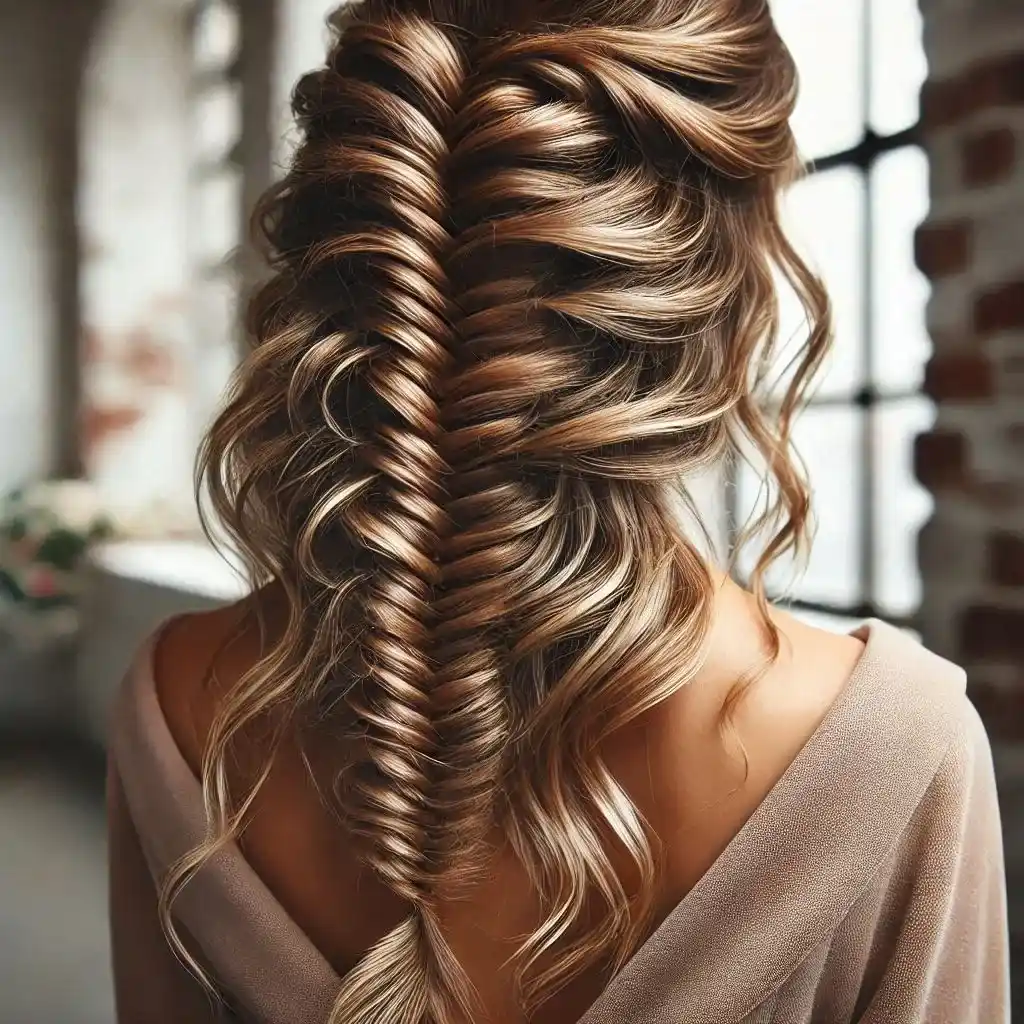 Braided Fishtail Cascade