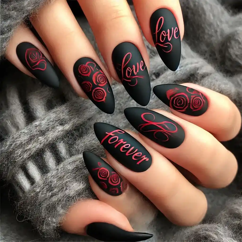 Gothic Script Love Letters