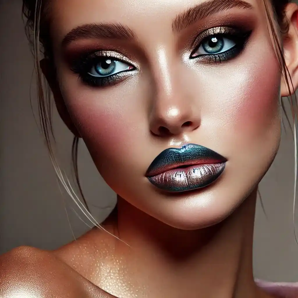 Metallic Ombre Lips