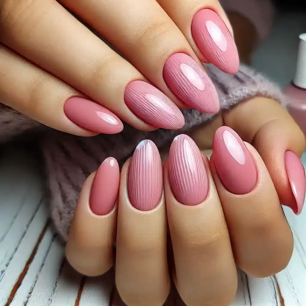 Pink Velvet Nails