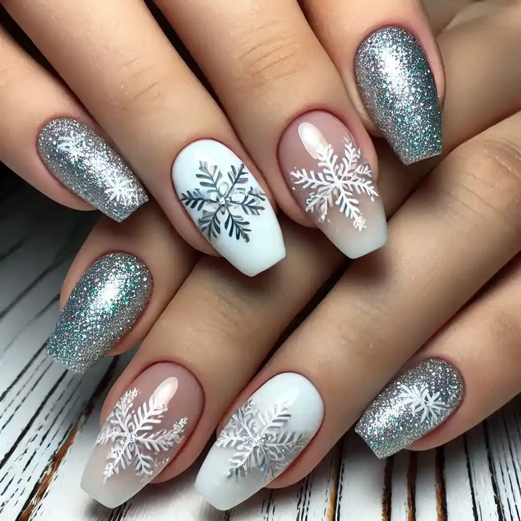 Shimmering Snowflakes