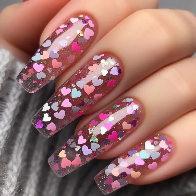 Candy Heart Glitter Confetti