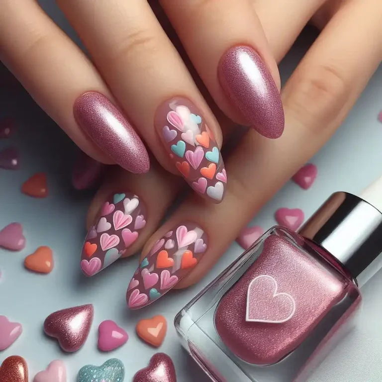 Candy Heart Stamping