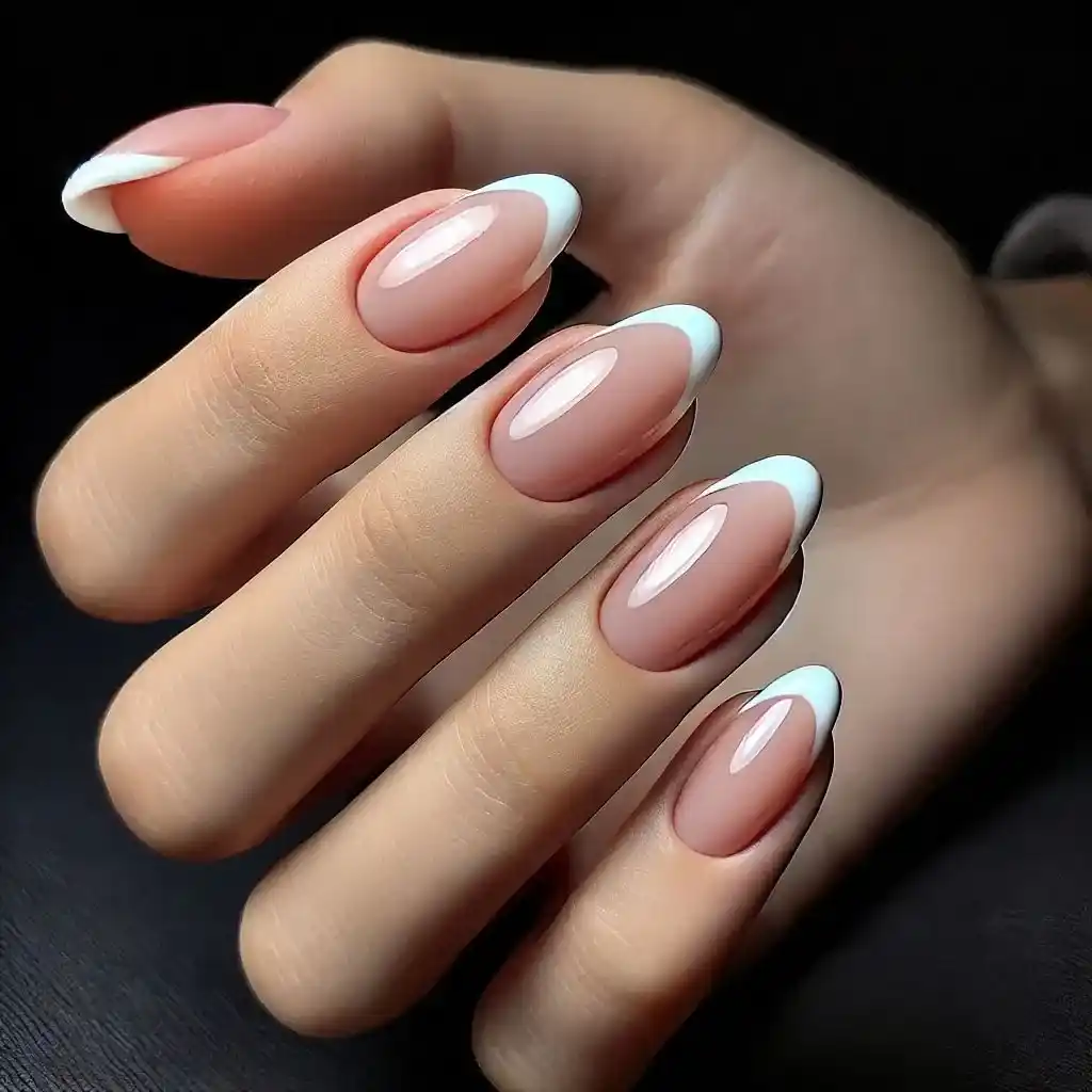 Classic French Tips with a Modern Twist