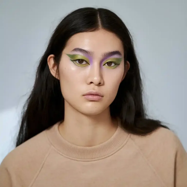 Classic Mardi Gras Colors (Purple, Green, and Gold Eye Look)