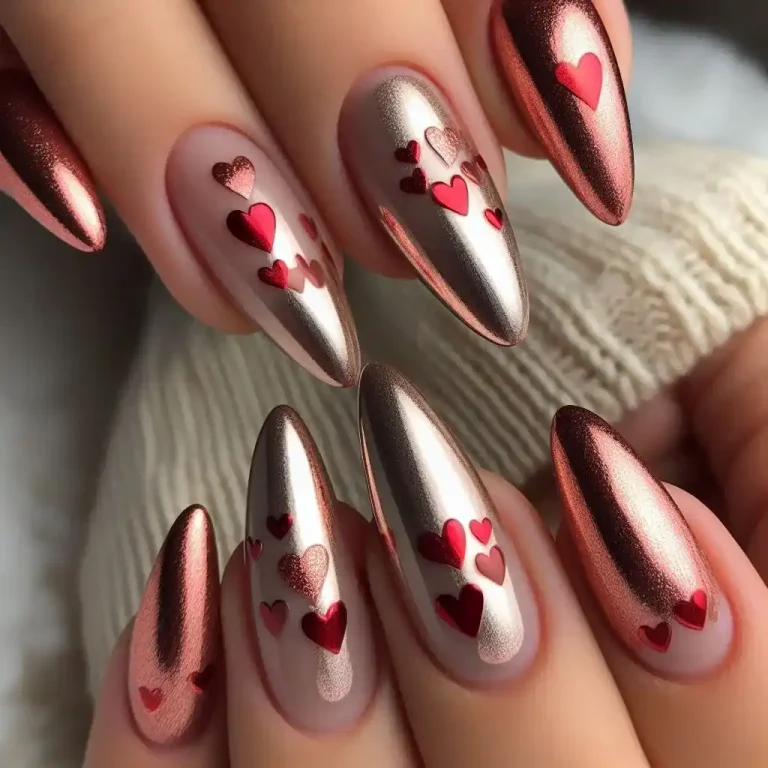 Metallic Heart Tips