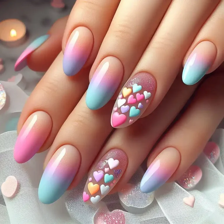 Ombre Candy Hearts