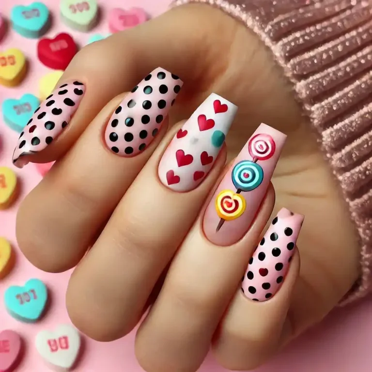 Polka Dot and Hearts Combo