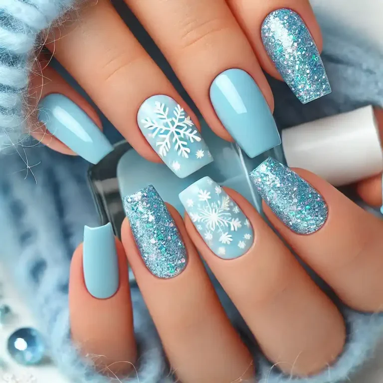 Snowflake Blue