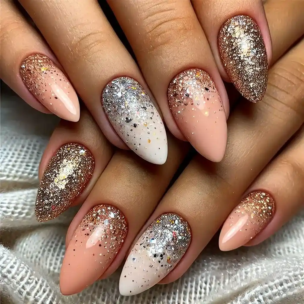 Subtle Glitter Gradient