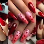 Bold and Beautiful Valentines Long Red Nails to Steal Hearts