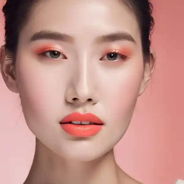 Bright Coral Lips