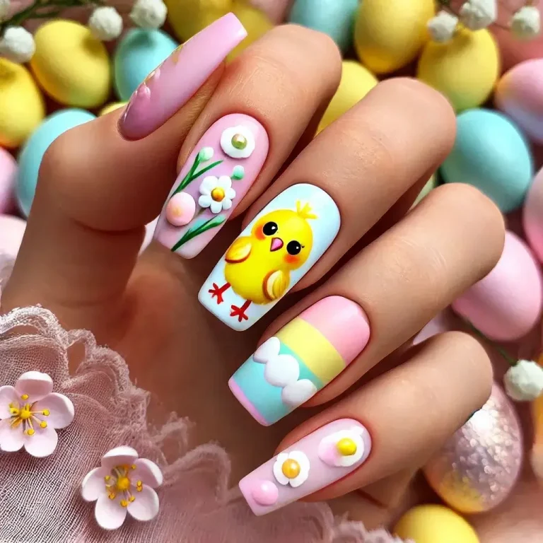 Chick Nail Art