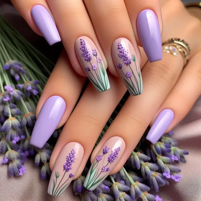 Lavender Fields Nails