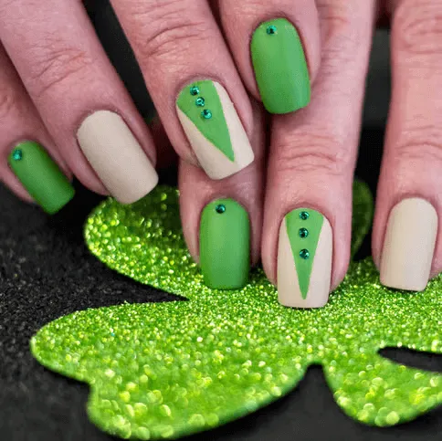 Leprechaun Jacket St. Patrick’s Day Nails 