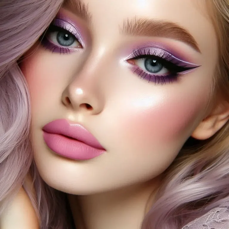 Lilac Winged Liner