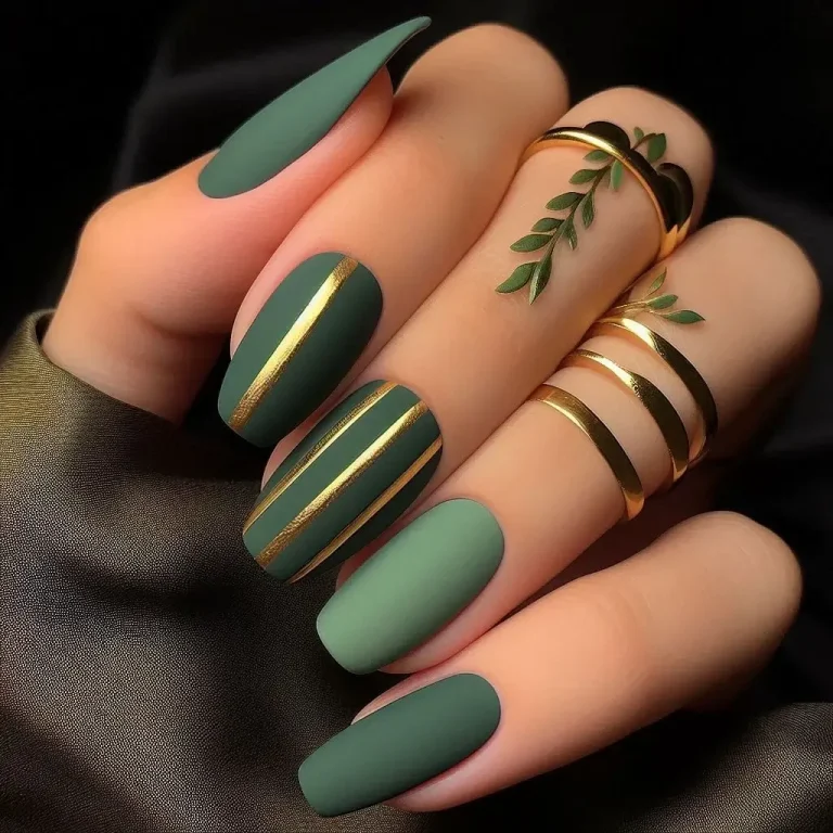 Matte Green Elegance