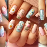 Soft & Sweet Pastel Easter Nails for a Whimsical Touch