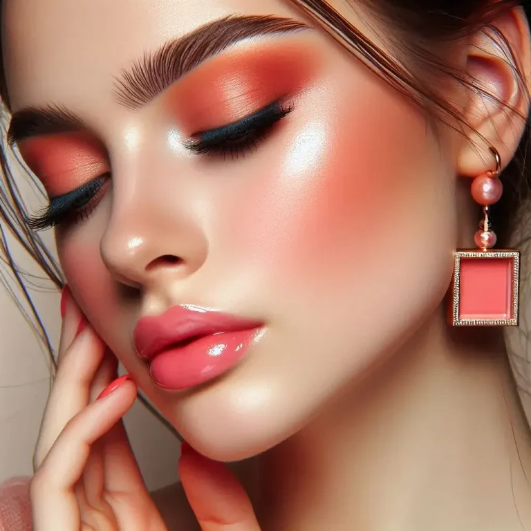 Peachy Spring Look